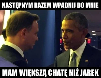 woyttek - #Duda przeciera nowe szlaki w świecie ( ͡° ͜ʖ ͡°) #Obama #Kaczyński #60gros...