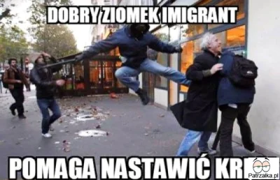 januszzczarnolasu - @PeriodFromVaginax9: Ale tym razem dobry ziomek imigrant nastawia...