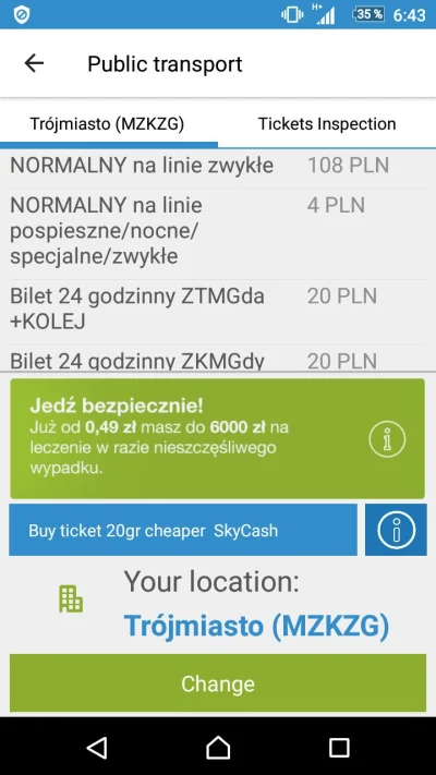 Fuv - To ja jednak kupię u kierowcy.... #gdansk #ztm #skycash #heheszki