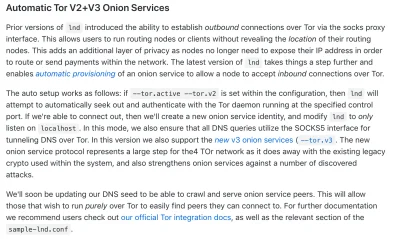 f.....k - > TOR a które zostanie zaimplementowane również w #lightningnetwork

@cyb...