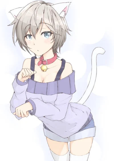 Banri - #randomanimeshit #idolmaster #anastasia #neko #kemonomimi