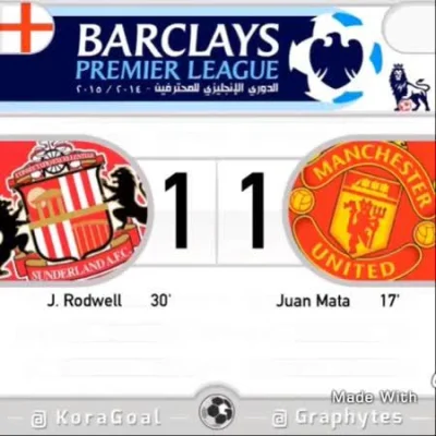 Sewen7777 - Sunderland 1:1 Manchester United

Premier League - Stadium of Light



#s...