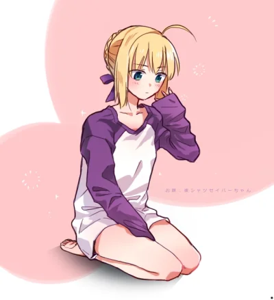 LlamaRzr - #randomanimeshit #fate #fatestaynight #saber #artoriapendragon #blushedfac...