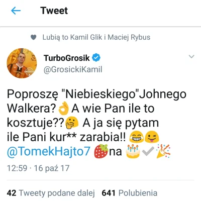 projekt - #pilkanozna
Grosickiemu to powinni zabrać tego twittera