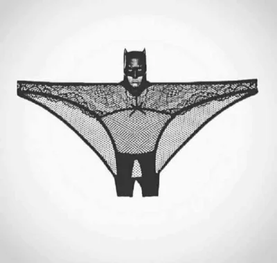 strachu8 - Ja to tu po prostu zostawię. 
#bieliznaboners #majteczki #sexy #batman #sm...