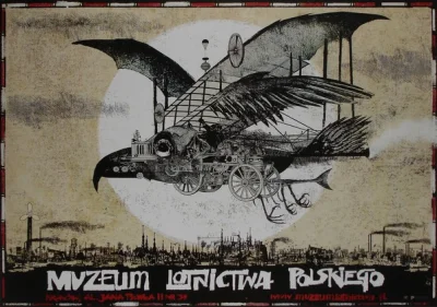 H.....a - Ryszard Kaja - plakat "Muzeum Lotnictwa Polskiego"

2002 rok, Kraków

#pols...