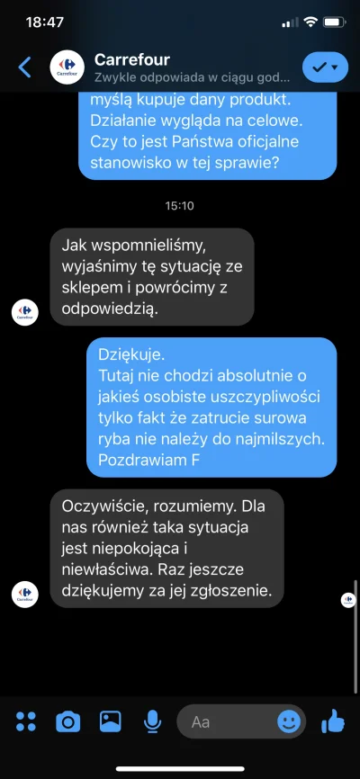 F.....n - Update:
Ze sprawą już się zapoznali i poprosili sklep o wyjaśnienie. 
Nie m...