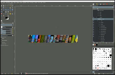 meloman - Praca w toku nad banerem dla tagu #amiga #gimp