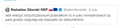 4Temeria - Ciekawostka: Sikorski głosował dziś w Samoklęskach. A screen na pamiątkę (...