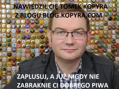 J.....y - Lepiej nie ryzykować.

#piwo #craftbeer #gownowpis #heheszki #tomekkopyra...