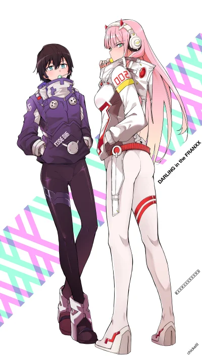 bakayarou - #randomanimeshit #darlinginthefranxx #zerotwo #hiro #codziennazerotwo #sl...