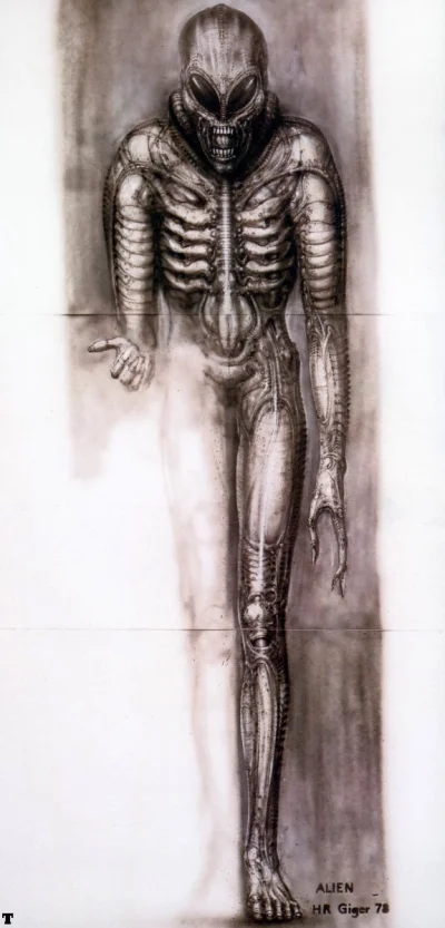 d.....4 - HR Giger 

#art #scifiart #alien #hrgiger '78