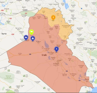 g.....y - I jeszcze mapka.
#irak #isis #isiscwel ale #syria też zawołam bo teraz to ...