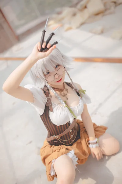 Banri - #randomanimeshit #sylwesterzrandomanimeshit #cosplay #touhou #sakuyaizayoi #i...