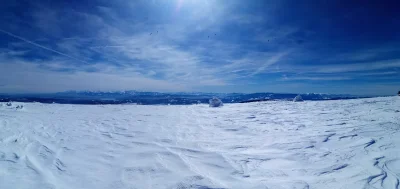 trotyl88TNT - Wczoraj była fantastyczna pogoda na góry. Tutaj widok na Tatry z Pilska...