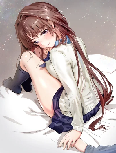 bakayarou - #randomanimeshit #originalcharacter #thighs #schoolgirl #animeart #pixiv ...