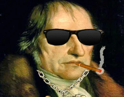 hiplit2137 - Hegel pisał o tym w 18 wieku XD tylko trochę roztropniej