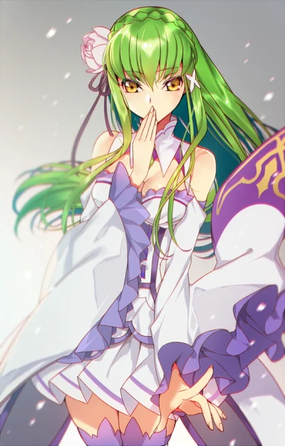 L.....a - #randomanimeshit #rezero #emilia #cc #zielonewlosy #codegeass
 Cytowany tek...