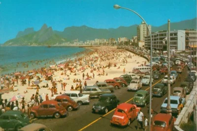 W.....c - @WszeborWlostowic: Też Copacabana, tym razem lata 60. Ten czarny samochodzi...