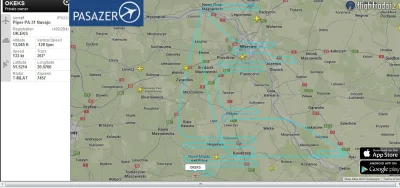 dami-an - #flightradar24 ...takie tam z 11 czerwca 2014 r. godzina 12.47 :)
