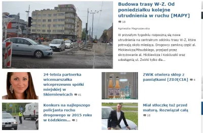 2.....5 - Strona główna #dzienniklodzki i niezwykle ważny artykuł o tym, że maturzyst...