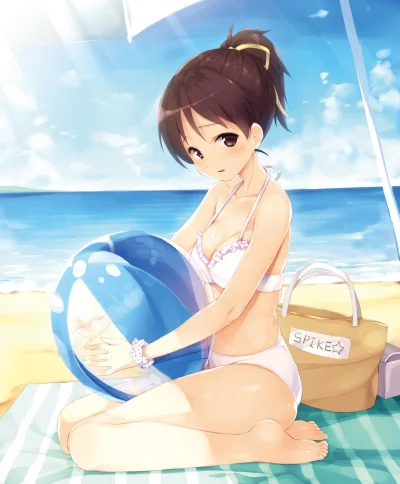 kedzior1916 - (｡◕‿‿◕｡) #randomanimeshit #keion #ofiarykeion #uihirasawa #swimsuit