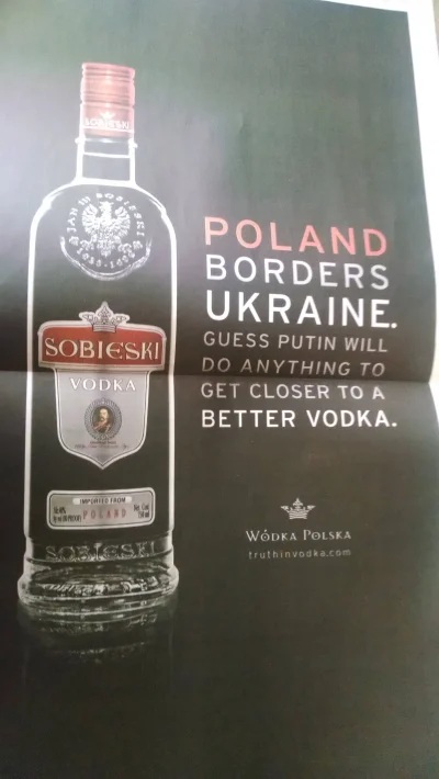 bohlen - Tak Sobieski reklamuje się w zagranicznej prasie



#wodka #sobieski #ukrain...