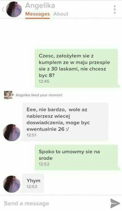 Kendrick_Lama - Robię to dobrze( ͡° ͜ʖ ͡°)

#tinder