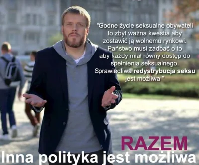 Pally - @Mocniejpliss: Dlatego seks socjalny to jedyne rozwiązanie.