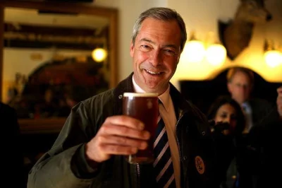 Socyn - #wipler #farage Wipler wzoruje się na dawnej gwieździe wykopu, Nigelu Farage'...