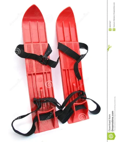onet12 - powinni wypożyczać snowboardzistom krótkie narty na wjazd :)