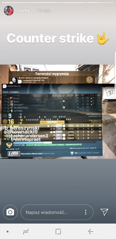 Frenzy_pl - Czy ranga naszych reprezentantów #pilkanozna w #csgo jest przypadkiem? ( ...