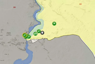 MamutStyle - Wojska SDF wkroczyły do miasta Tishreen na zachodnim brzegu Eufratu. Nat...