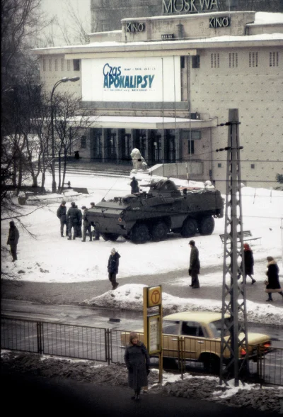 s.....a - #kino #moskwa #stanwojenny Warszawa-13-12-1981-pierwszy-dzień-stanu-wojenne...