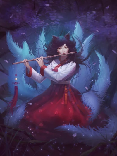 Sentox - #randomanimeshit #leagueofrandomanimeshit #ahri #kemonomimi #kitsunemimi @Bl...