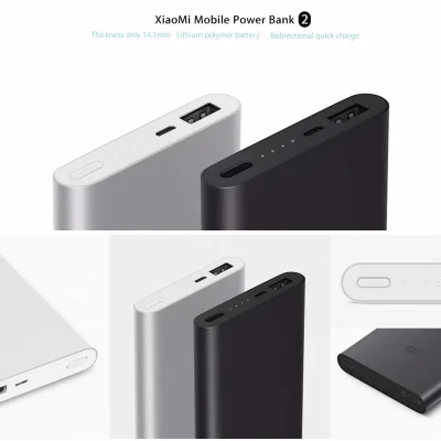 eternaljassie - Original Xiaomi Ultra-thin 10000mAh Mobile Power Bank 2 w dobrej ceni...
