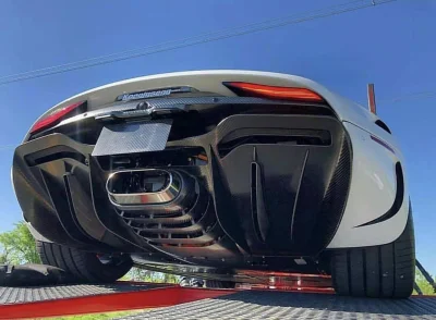 pablonzo - Koenigsegg Regera od spodu wygląda jak prawdziwe dzieło sztuki (ʘ‿ʘ)
#car...