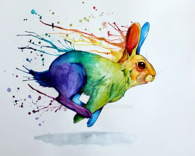 zielonek1000 - @jack-lumberjack: 
Fallow the Rainbow Rabbit ...