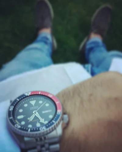 maciektms - #skx009 #seiko #watchboners #zegarki 
Mój najlepszy zakup, codziennie na ...