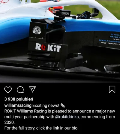 Reepo - O, nowy sponsor xDD Żeby się nagle nie zostało jak z Rich Energy xD 
#f1 #kub...