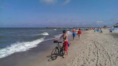 faramka - Dzień 3.
Słabo jedzie się rowerem po plaży :(