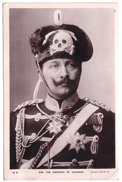 hetman-kozacki - Kaiser Wilhelm II w mundurze Huzarów Przybocznych.
