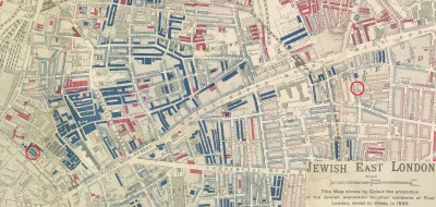 myrmekochoria - Mapa:

"1900 map of Jewish East London. Circled on the left of the ...