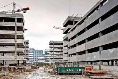 Projekt_Inwestor - Była fotorelacja z drona, czas na zdjęcia z ziemi powstającego biu...