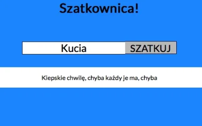 surma - To chyba pierwszy raz, kiedy szatkownica wypluwa coś mądrego. #szatkownica @k...