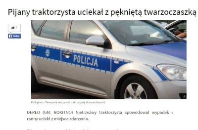Spajkuss - W środę 51-latek z gm. Janów Podlaski kierował ciągnikiem rolniczym marki ...