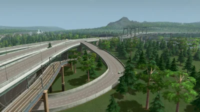 Said222 - #citiesskylines, #drogiboners takie zjazdy mogą być? (｡◕‿‿◕｡)