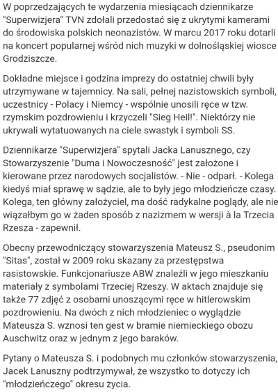 Kempes - @Thorkill przecież śledztwo i reportaże TVNu nie dotyczył tylko tego grotesk...