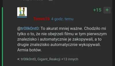 prawarekasorosa - > To akurat mniej ważne. Chodziło mi tylko o to, że nie obejrzeli f...