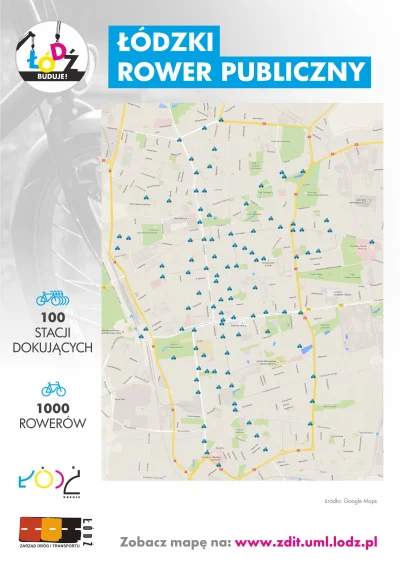 hannazdanowska - 1000 rowerów i 100 stacji to tyle co m.in w Hamburgu, Sztokholmie, M...